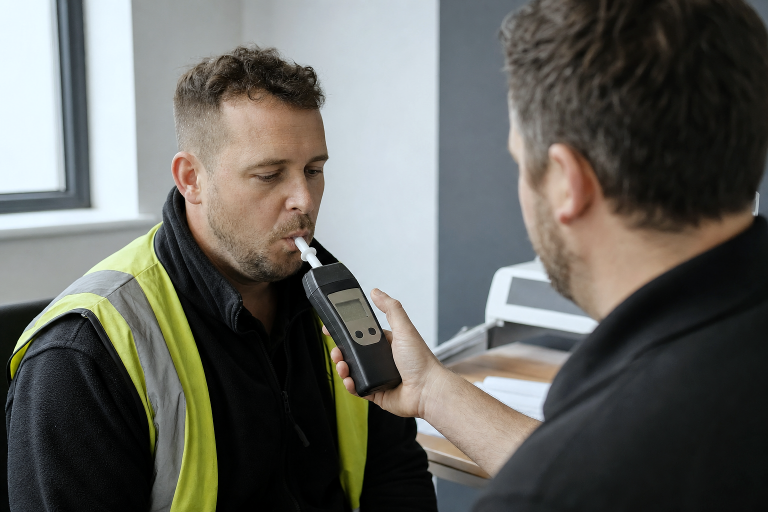 How drug alcohol testing at work UK Works - illustrating drug alcohol testing at work UK